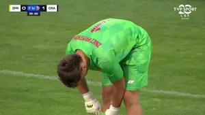 Znicz Pruszków - Cracovia Puchar Polski - skrót meczu