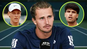 Zverev szczerze o Alcarazie i Sinnerze. Niemiec wskazał, z kim gra mu się gorzej