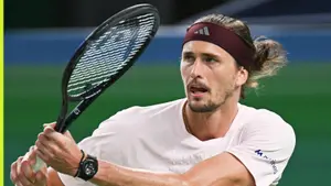 Zverev walczył z bólem kostki. „Nie chcę kończyć meczu bez powodu”