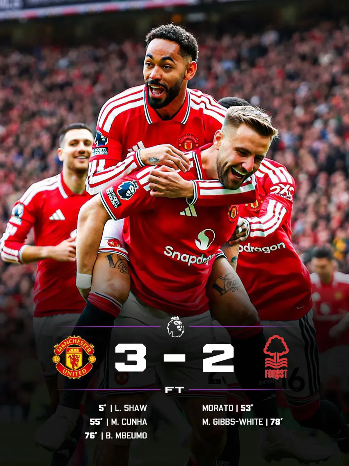 Zwycięskie pożegnanie na Old Trafford. Casemiro odchodzi z Manchesteru United