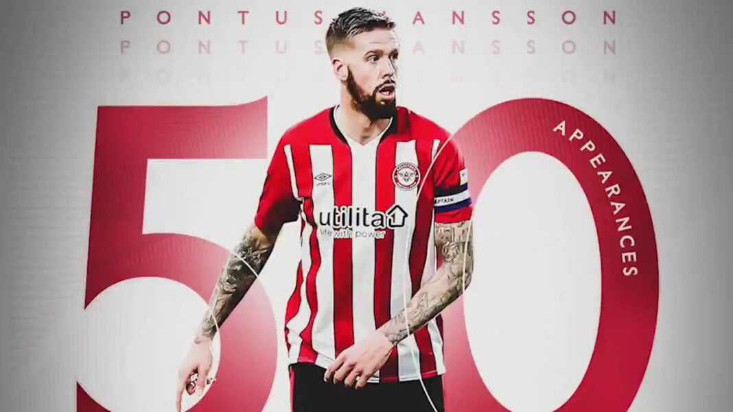 Kapitan Brentford Pontus Jansson podpisał nowy kontrakt