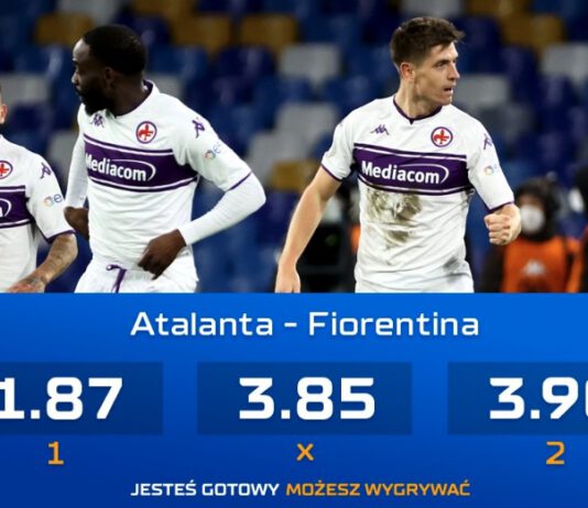 Atalanta - Fiorentina kursy na STS.pl