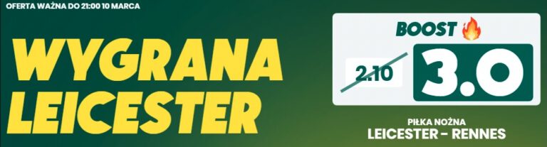 Boost na wygraną Leicester City