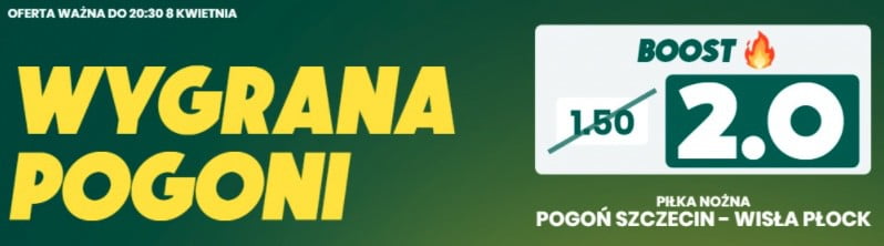 Boost na Pogoń na Betfan.pl