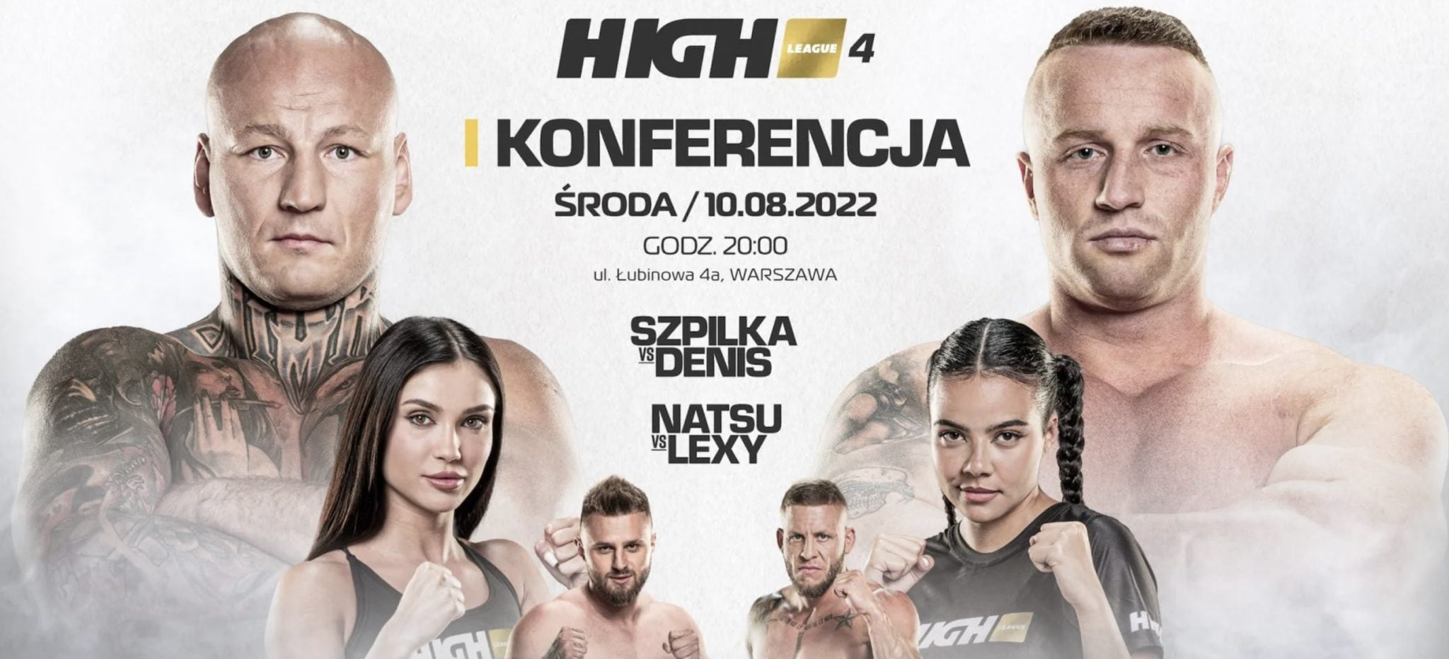 High League 4 konferencja. Transmisja za darmo online. Kliknij i obejrzyj!
