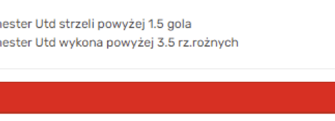 W Fuksiarzu zakłady na mecz Manchester vs Sociedad