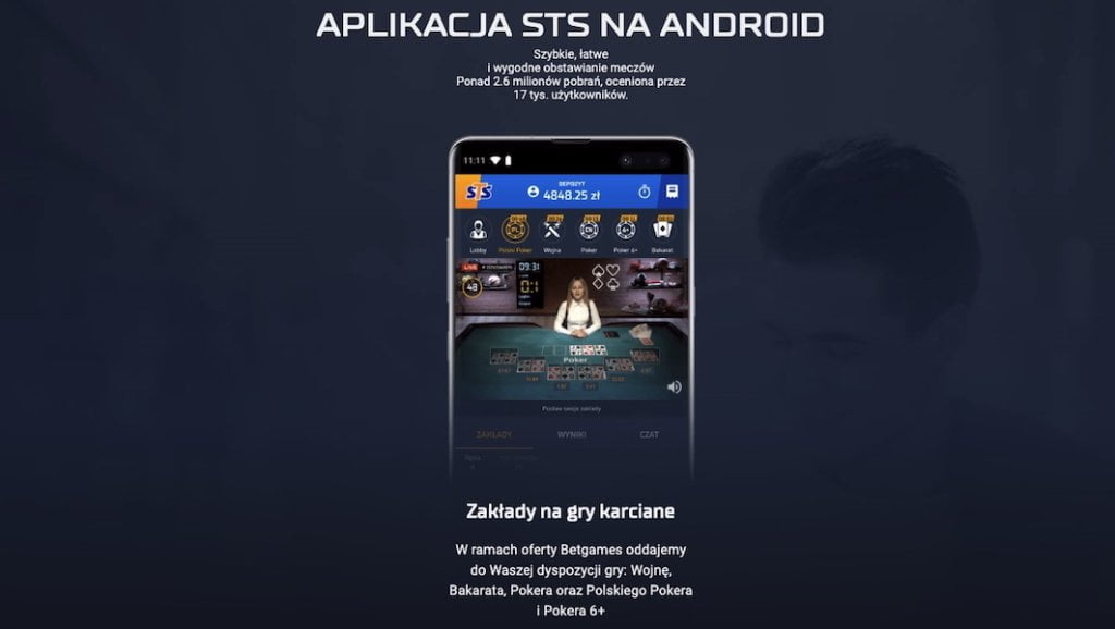 sts aplikacja android ios
