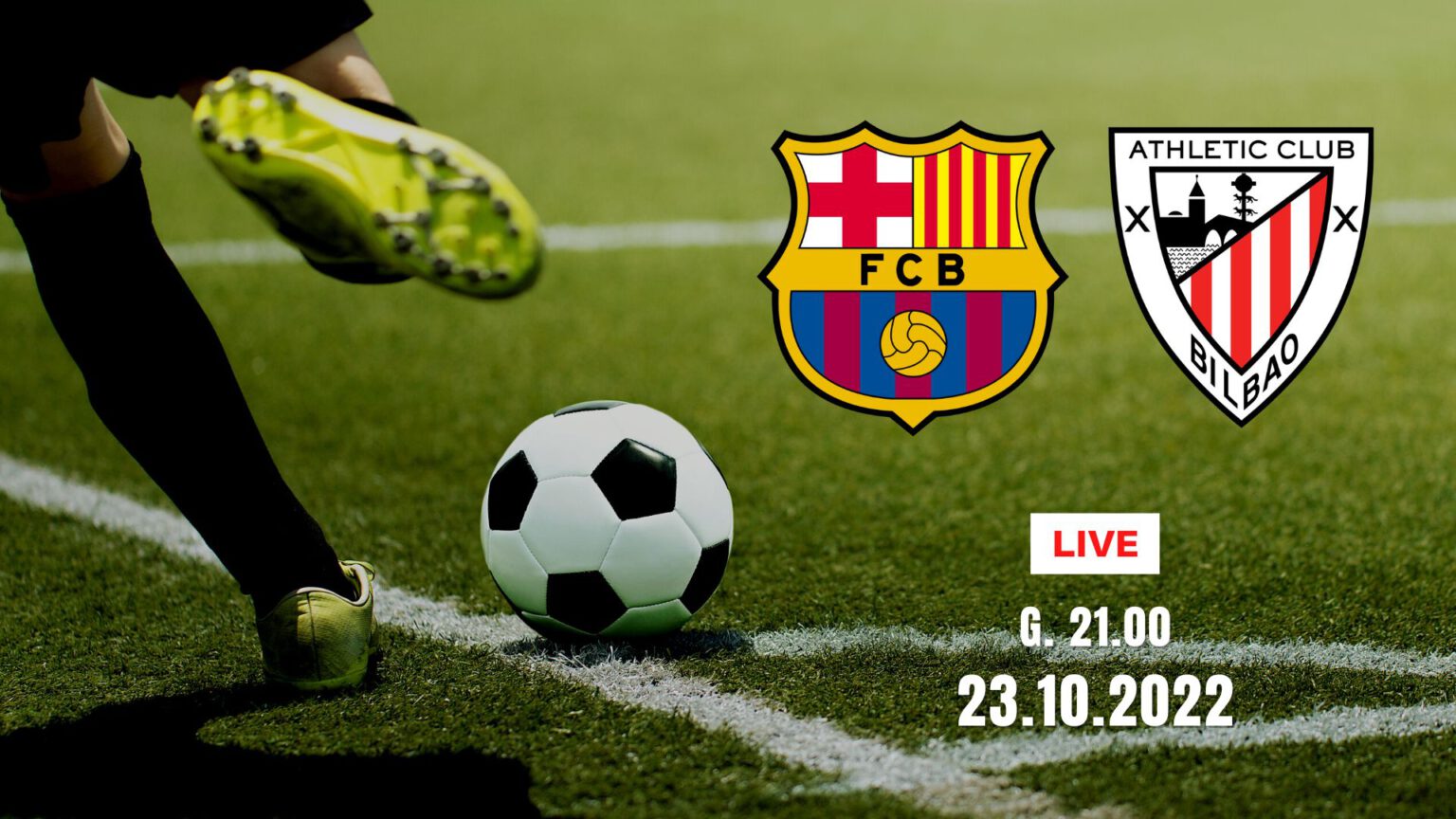 Transmisja Barcelona - Athletic Bilbao za darmo. Gdzie oglądać? [23.10.22]