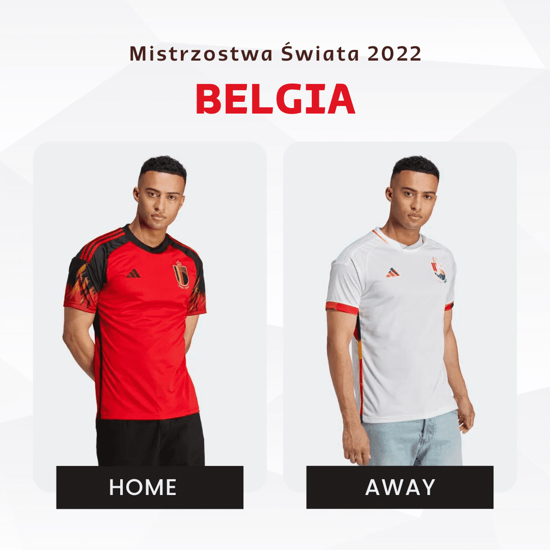 <strong>Belgia: Koszulki na MŚ 2022</strong>