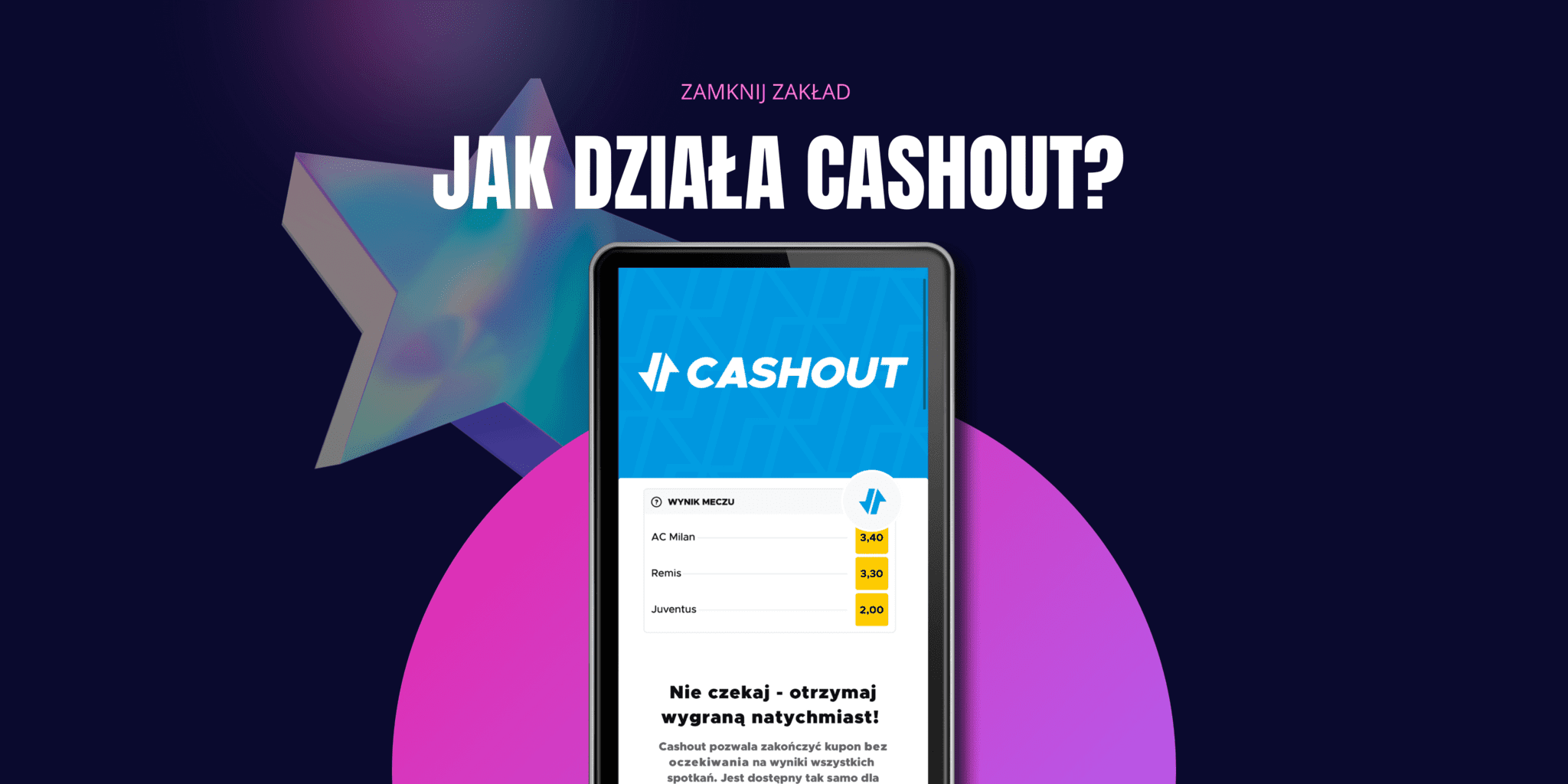 Bukmacherzy z Cashout: Jak działa "zamknij zakład"?