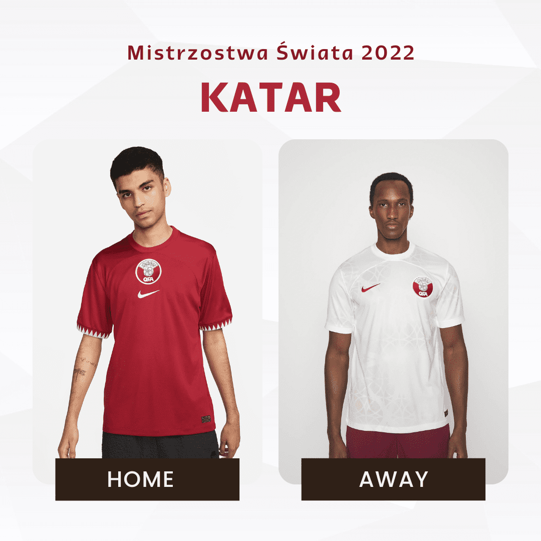 Katar: Koszulki na MŚ 2022