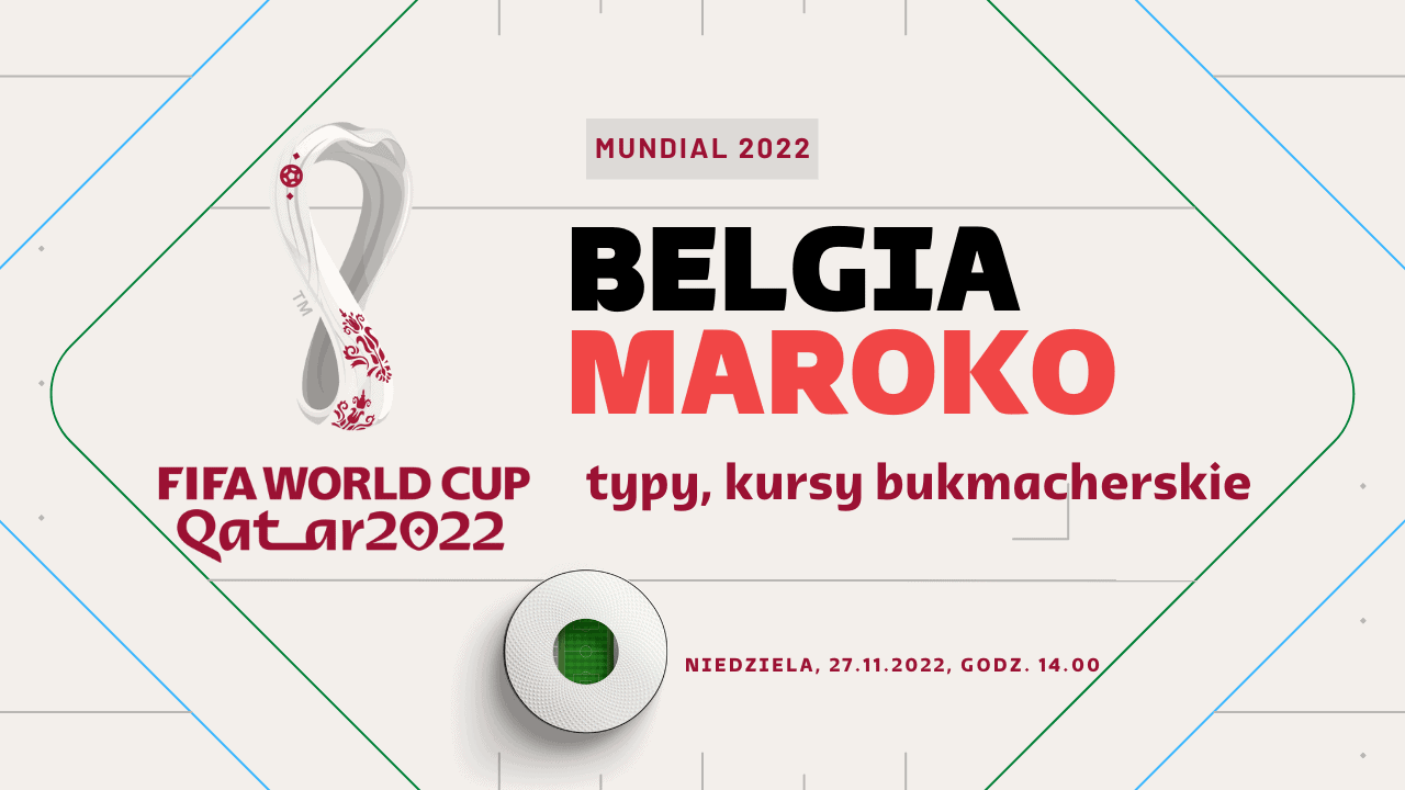 Belgia Maroko Typy Kursy Zakłady 27112022 