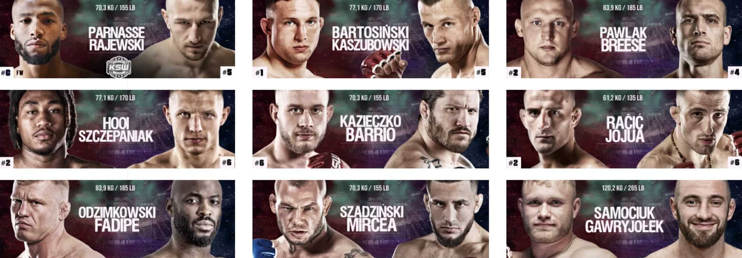 KSW 76 relacja na żywo - wyniki live