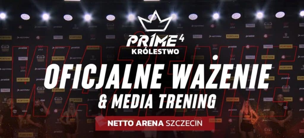 Prime Show MMA 4 ważenie, trening, Zadyma Don Kasjo vs Popek - oglądaj na żywo!