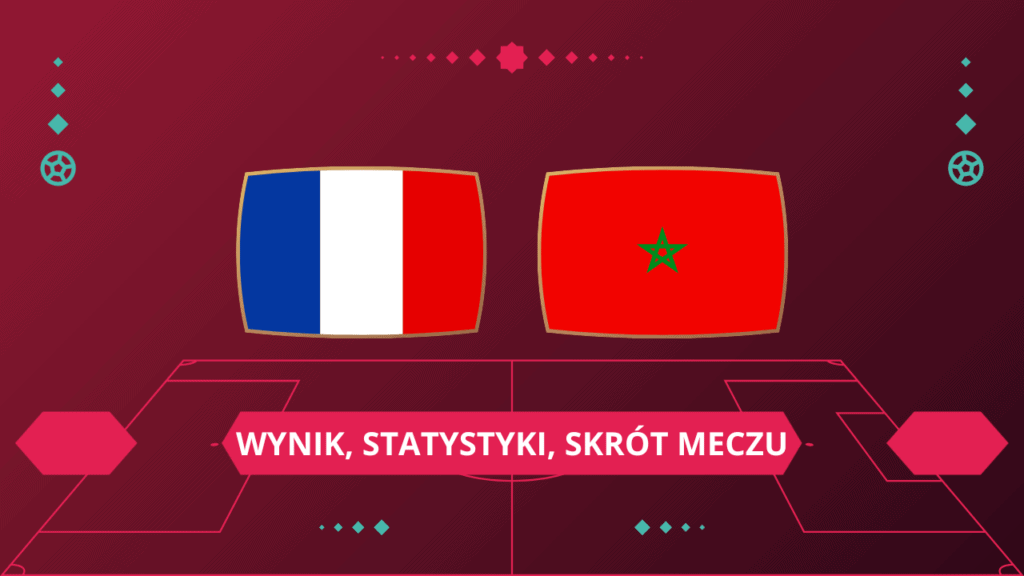 Francja - Maroko: wynik, statystyki, skrót meczu (14.12.22)