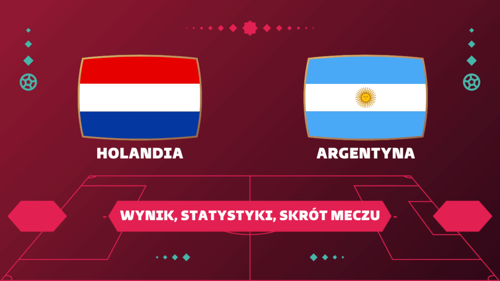 Holandia - Argentyna: Wynik, Skrót meczu, Statystyki, Bramki | MŚ 2022
