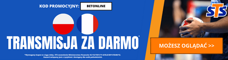 Polska - Francja transmisja za darmo w STS TV