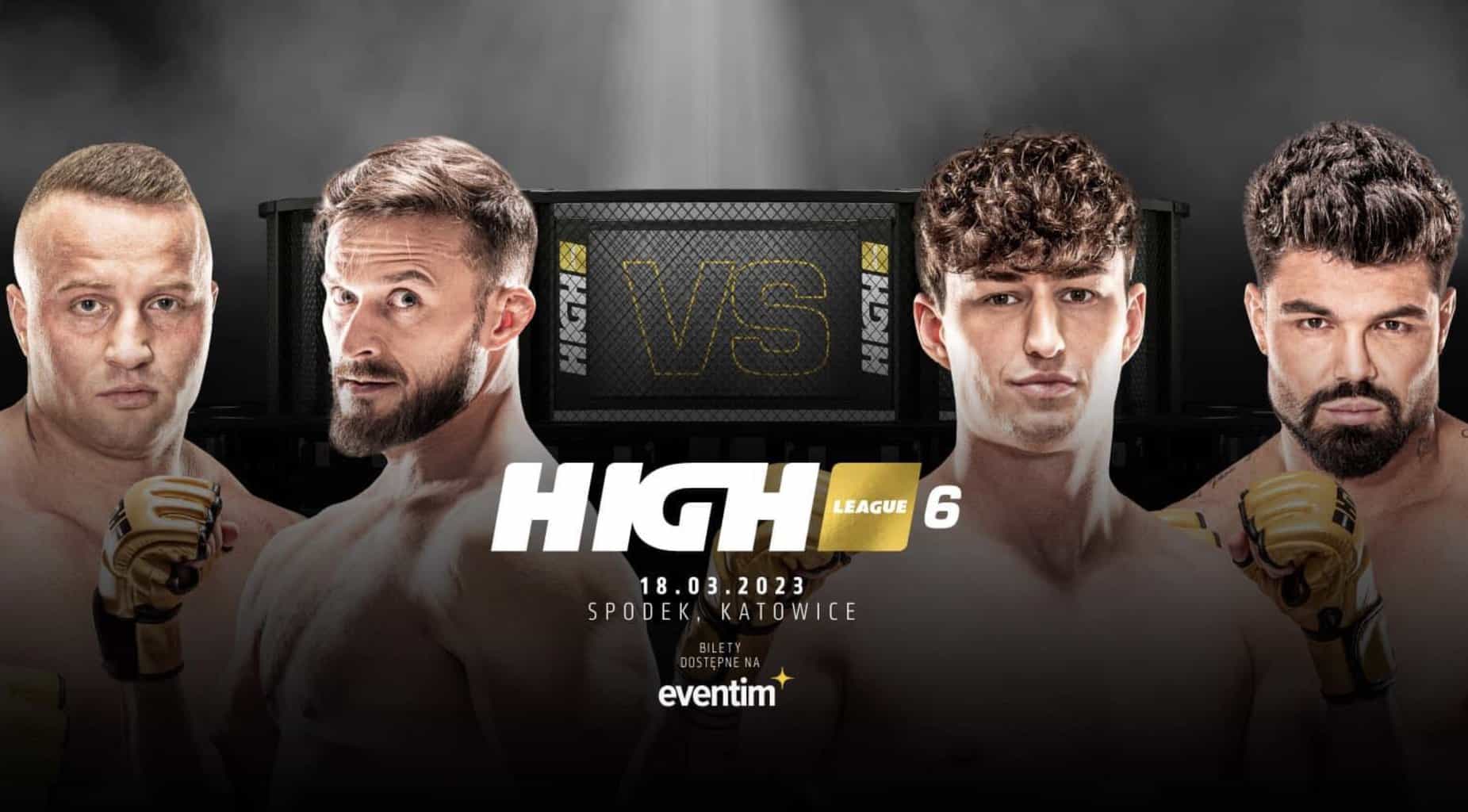 High League 6 za darmo. Transmisja - gdzie oglądać galę 18.03.2023?