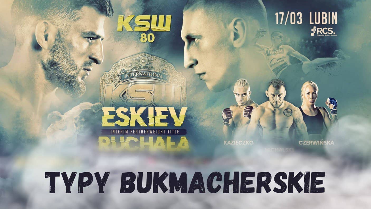 KSW 80: Kursy, zakłady - piątek, 17 marca 2023