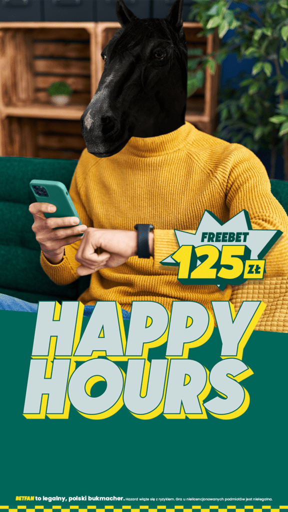 Happy Hours 125 PLN u bukmachera Betfan