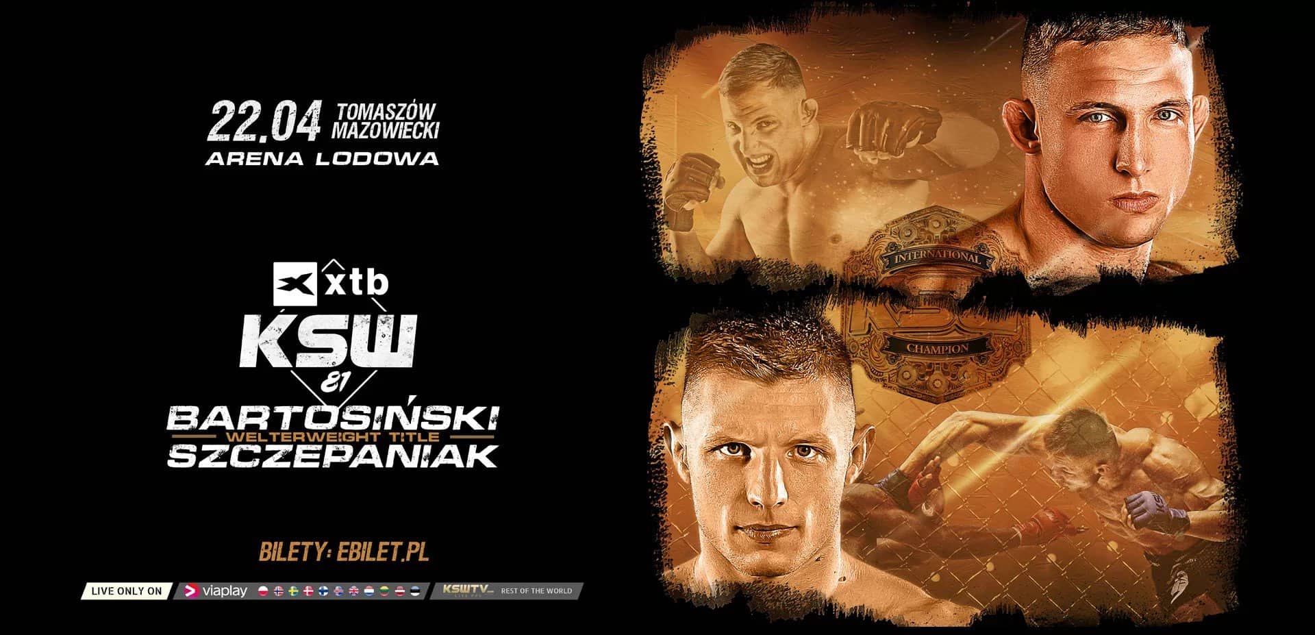 Transmisja KSW 81 za darmo. Gdzie oglądać galę 22.04.2023?