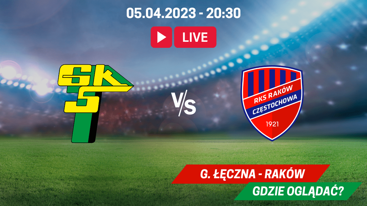Transmisja Górnik Łęczna - Raków za darmo. Gdzie oglądać 05.04.2023?