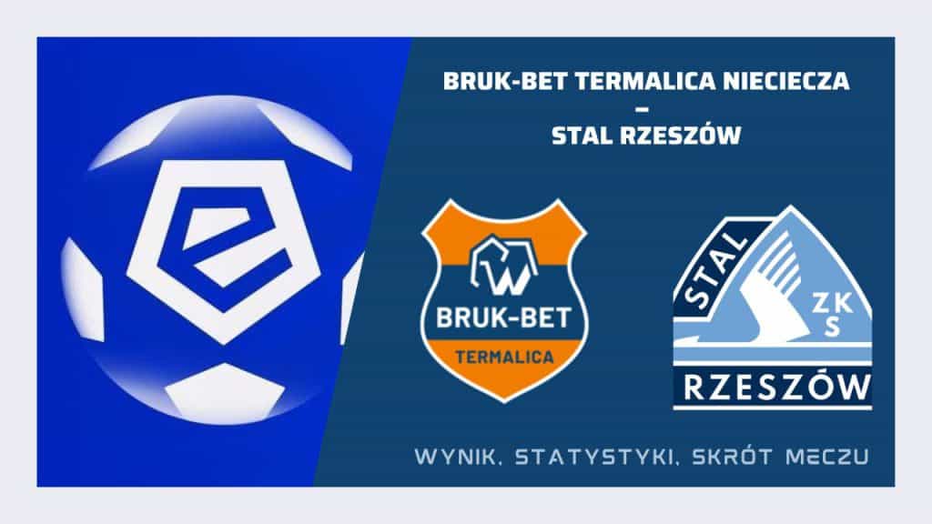 Bruk-Bet Termalica – Stal Rzeszów skrót meczu