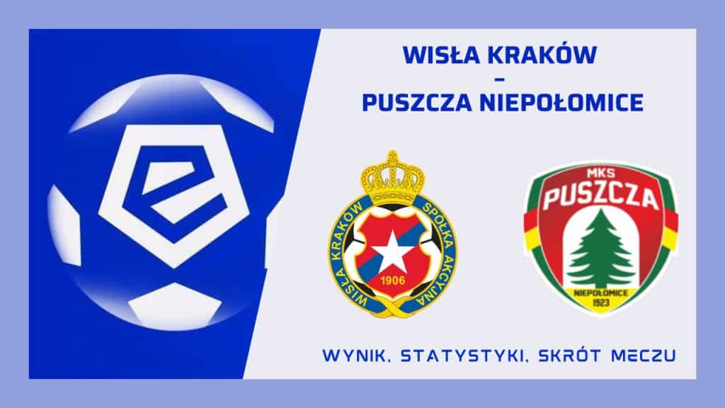 Wisła Kraków – Puszcza Niepołomice skrót meczu (06.06.2023)