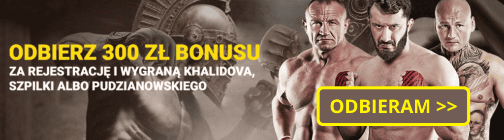 300 PLN za jedną wygraną - tylko na galę KSW 83!