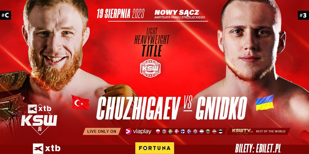 KSW 85: Ibragim Chuzhigaev - Bohdan Gnidko