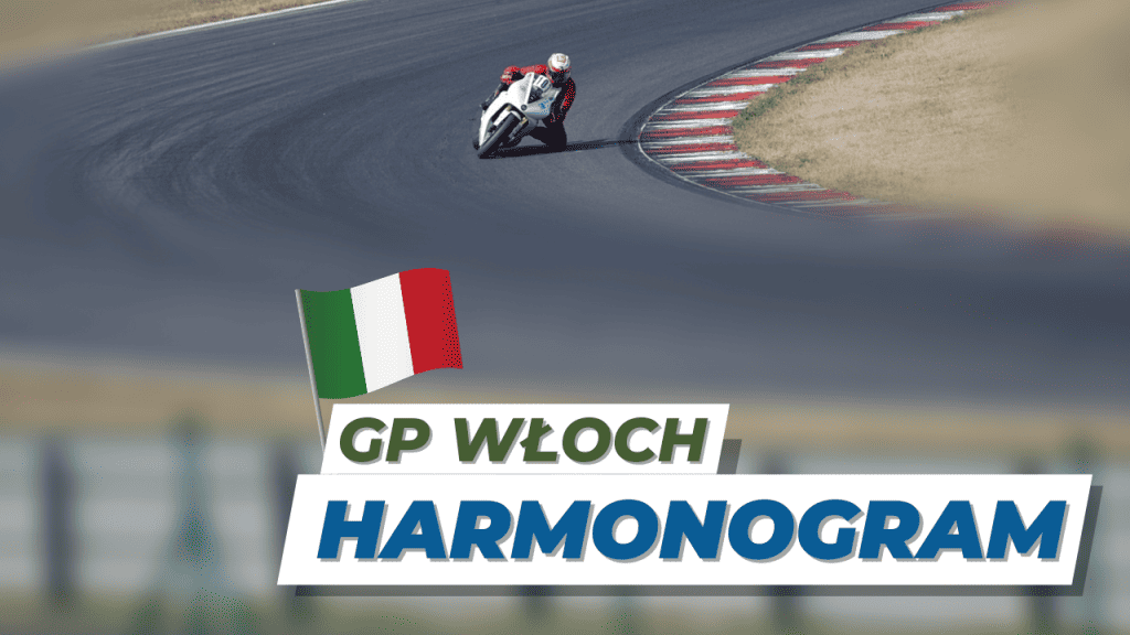 MotoGP Włochy harmonogram 2023. Kiedy, o której, gdzie oglądać?