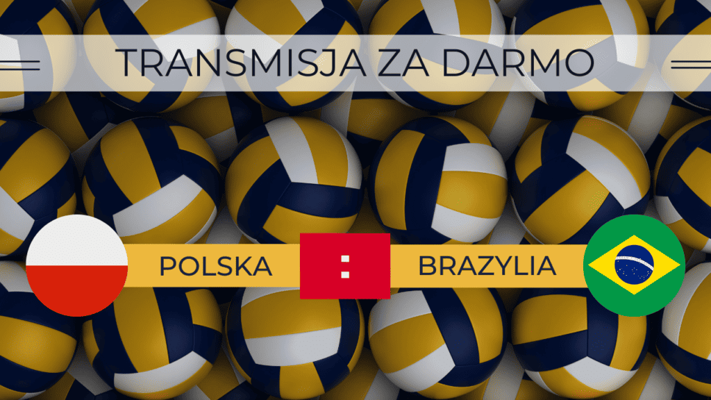 PL - SIATKWKA POLSKA VS BRAZYLIA 07.07.2023 from Crystal panel