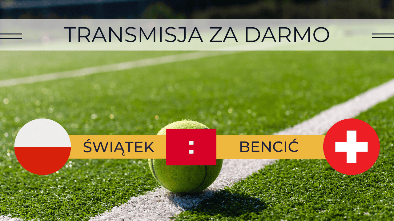 Transmisja Świątek - Bencić za darmo. Gdzie oglądać mecz 09.07.2023?