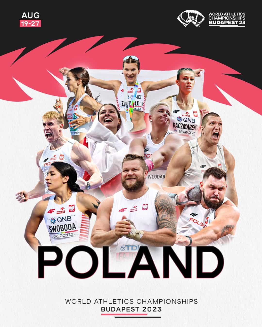 Igrzyska Olimpijskie 2023 Budapeszt Lekkoatletyka MŚ Budapeszt 2023: Transmisja, program, Polacy, wyniki