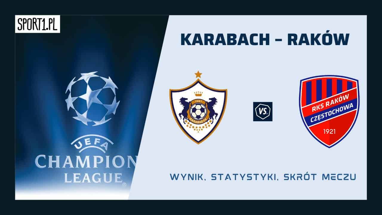 Karabach Agdam – Raków Częstochowa: Skrót meczu, Wynik i Statystyki (02.08.2023)