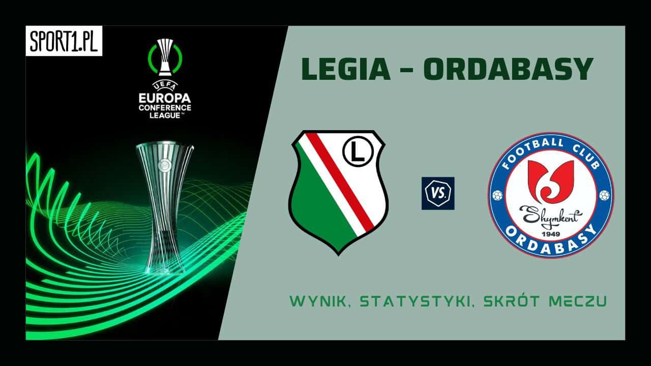Legia Warszawa – Ordabasy: Skrót meczu, Wynik i Statystyki (03.08.2023)