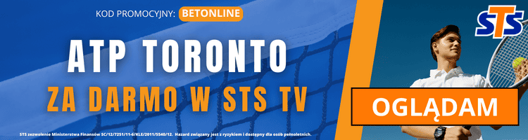ATP Toronto za darmo w STS TV - transmisje online!