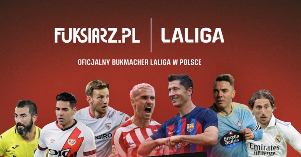 20 PLN w prezencie na obstawianie La Liga w Fuksiarz.pl!
