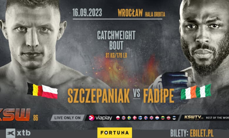 KSW 86: Artur Szczepaniak - Henry Fadipe