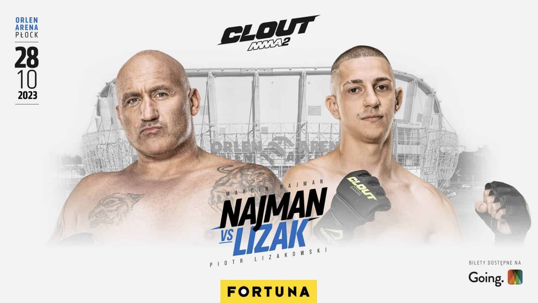Clout MMA 2: Marcin Najman vs Piotr "Lizak" Lizakowski