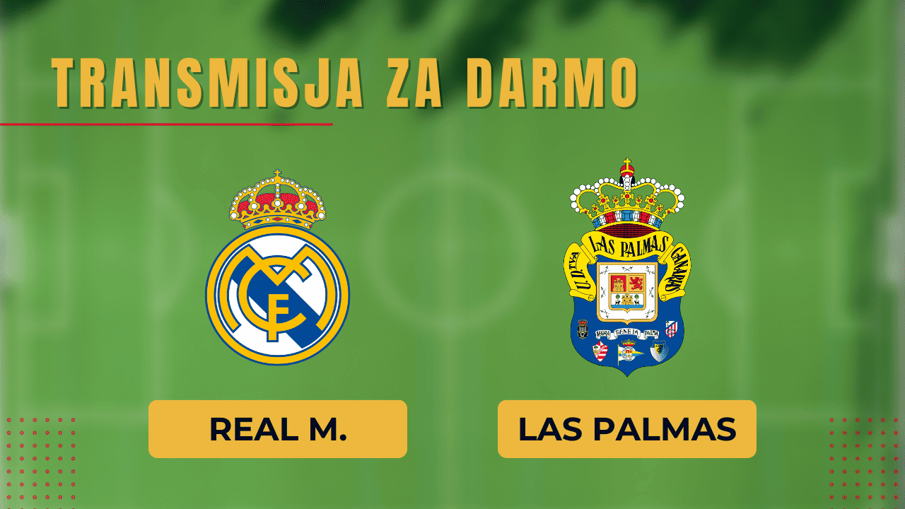 Real Madryt - Las Palmas za darmo. Gdzie oglądać? Transmisja 27.09.2023