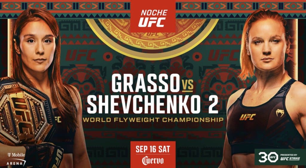 UFC Fight Night: Grasso vs Shevchenko 2 za darmo. Gdzie oglądać? Transmisja 17.09.2023
