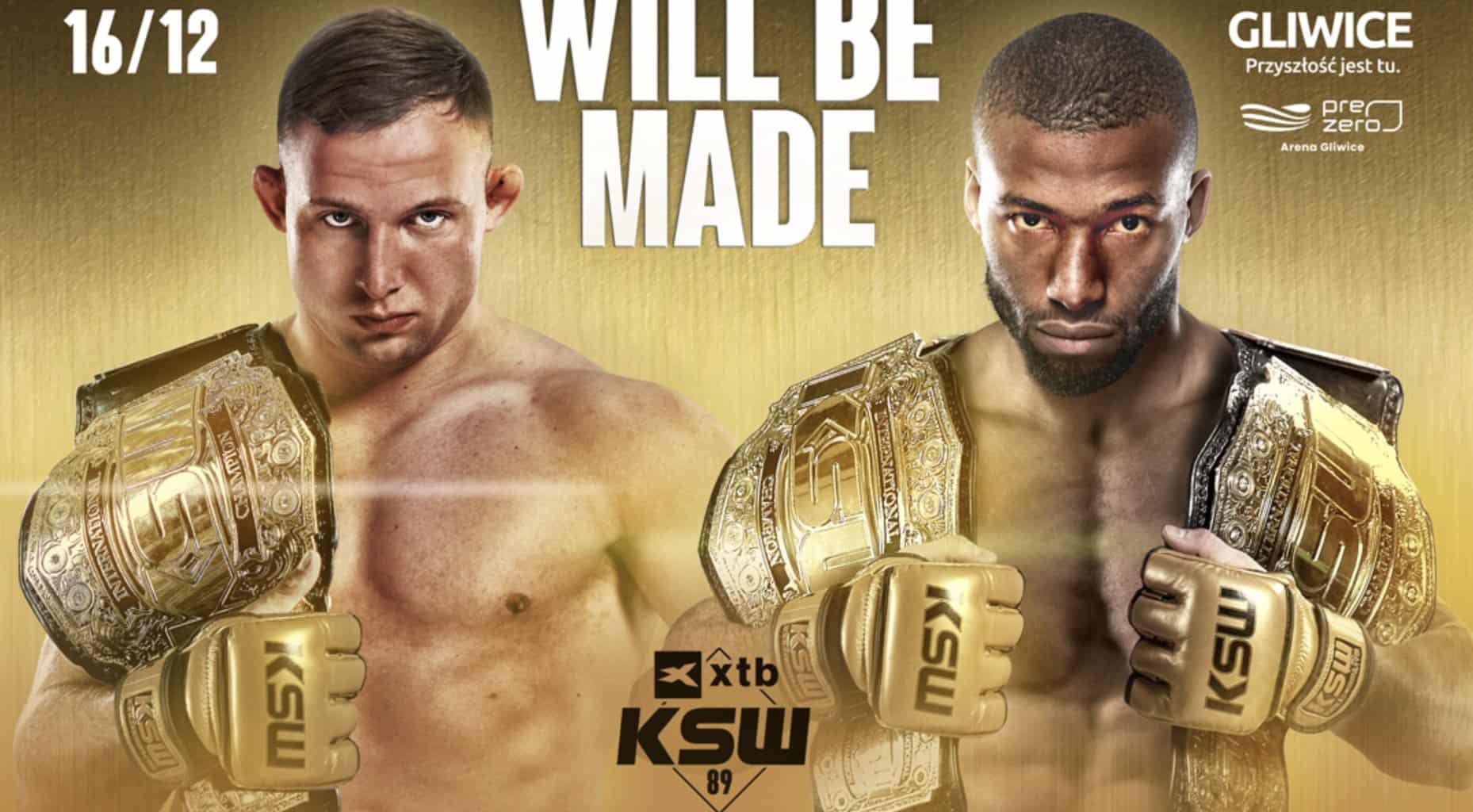 KSW 89: Adrian Bartosiński - Salahdine Parnasse