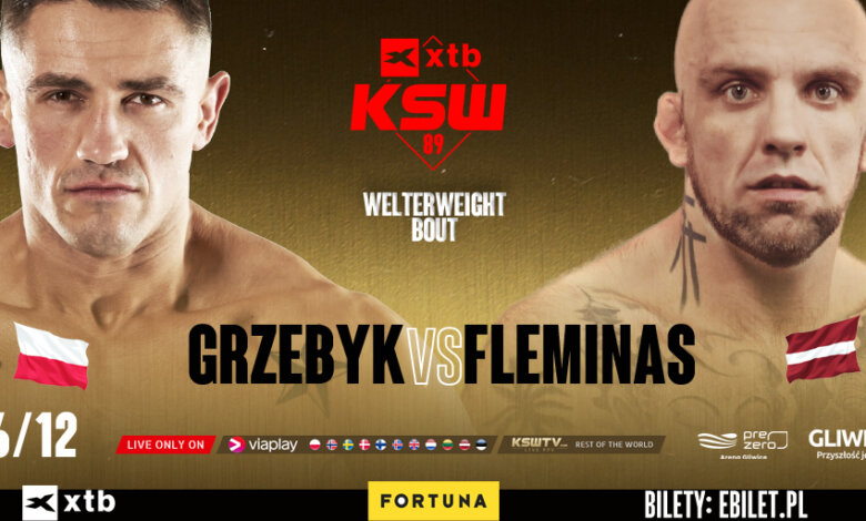 KSW 89: Andrzej Grzebyk vs Madars Fleminas