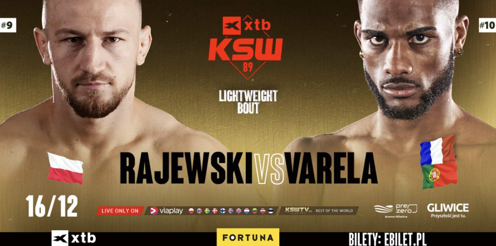 KSW 89: Sebastian Rajewski vs Wilson Varela