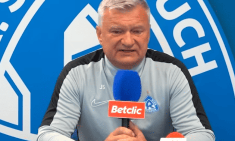 Jarosław Skrobacz zwolniony z Ruchu Chorzów. Źródło: Ruch TV/YouTube (screen).