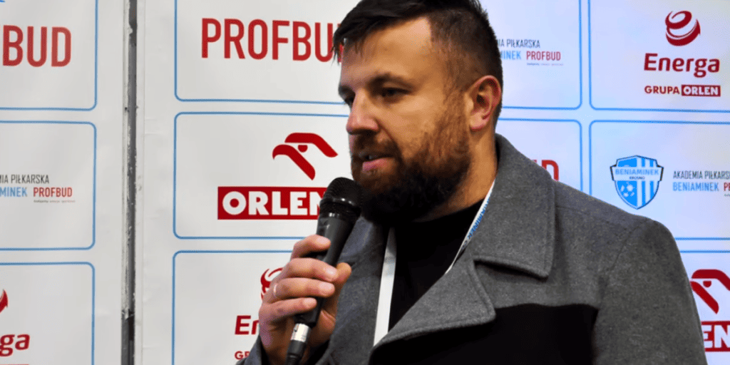 Łukasz Milik nie będzie już dyrektorem sportowym Górnika Zabrze. Źródło: TV Beniaminek/YouTube (screen).