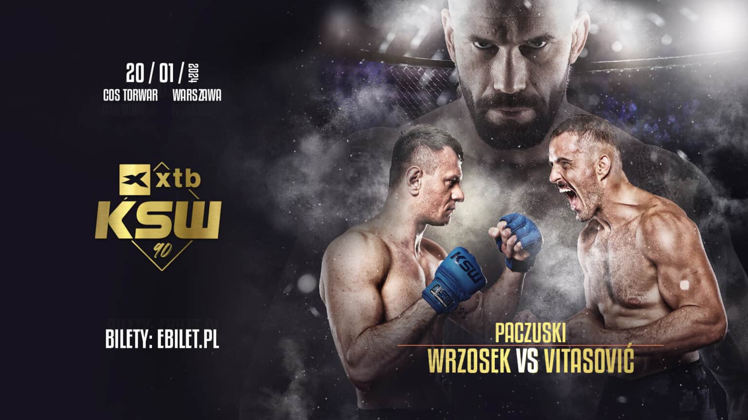 KSW 90 karta walk. Kto walczy 20.01.2024 w Warszawie?