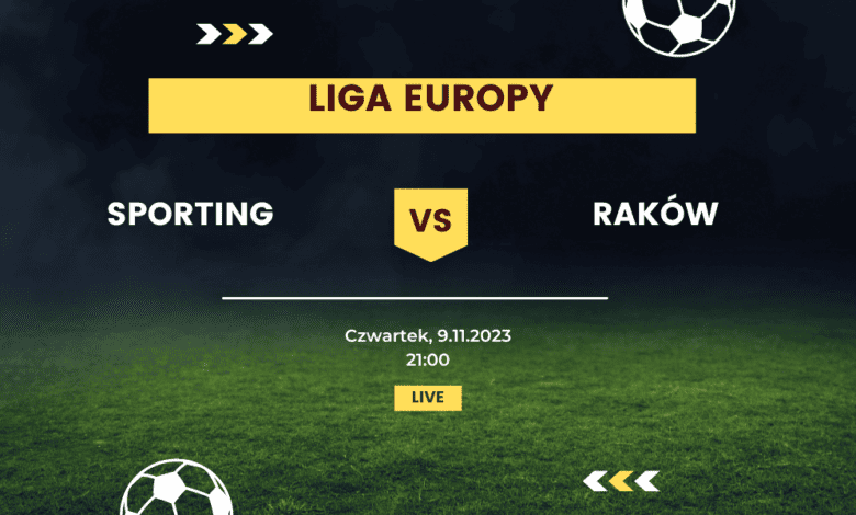Sporting Lizbona - Raków Częstochowa: Typy, kursy (9.11.2023)