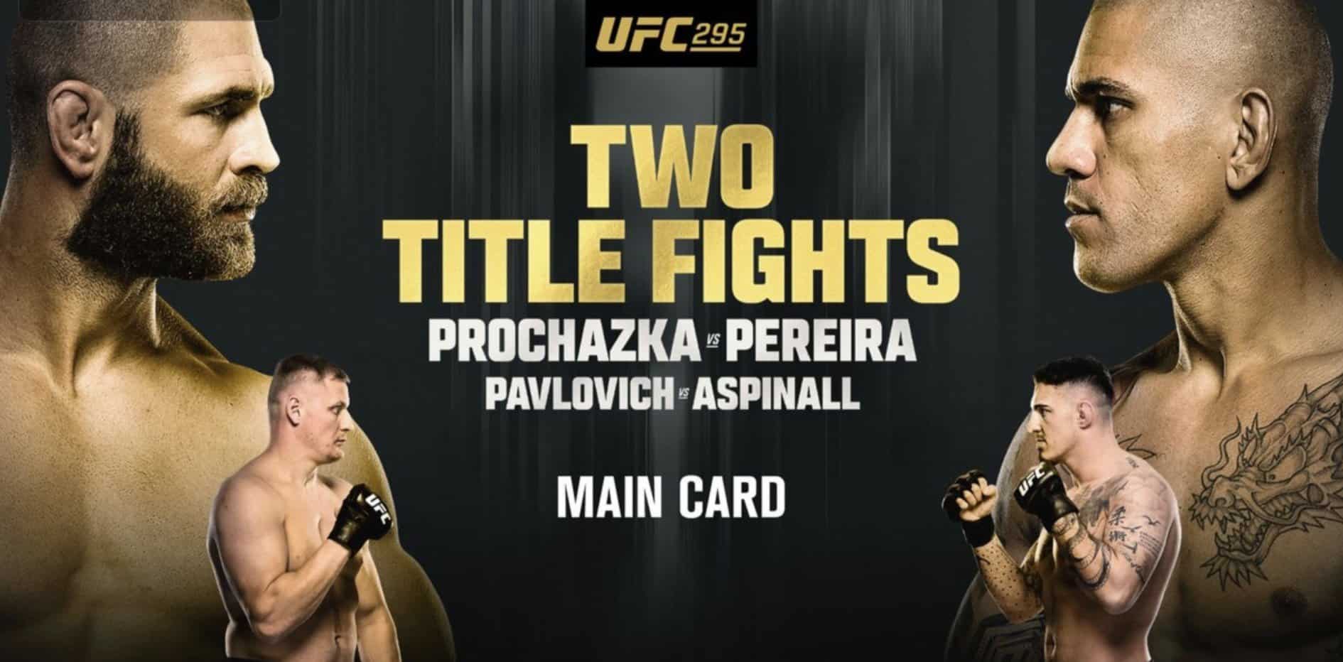 UFC 295 za darmo: Gdzie oglądać galę 12.11.2023? Transmisja online